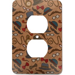 Vintage Hipster Electric Outlet Plate