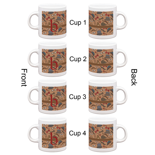 Vintage Hipster Espresso Cup Set of 4 - Apvl