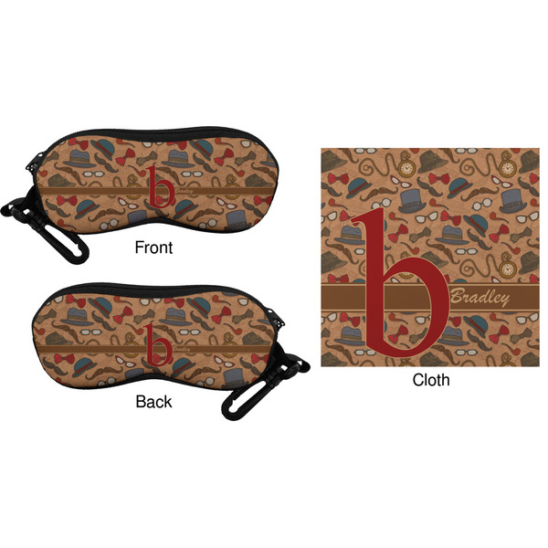 Vintage Hipster Eyeglass Case & Cloth (Approval)