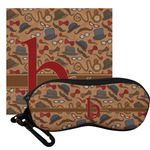 Vintage Hipster Eyeglass Case & Cloth (Personalized)