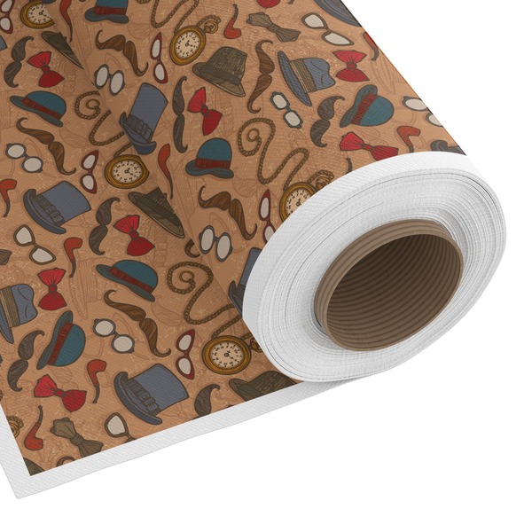 Custom Vintage Hipster Fabric by the Yard - Spun Polyester Poplin