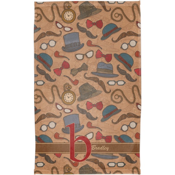 Vintage Hipster Finger Tip Towel - Full View