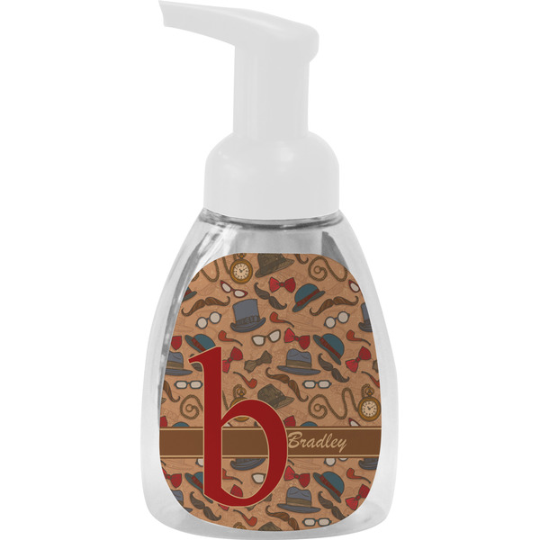 Custom Vintage Hipster Foam Soap Bottle (Personalized)