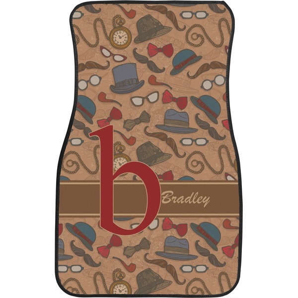 Vintage Hipster Front Seat Car Mat