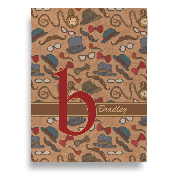 Vintage Hipster Garden Flags - Large - Double Sided - FRONT