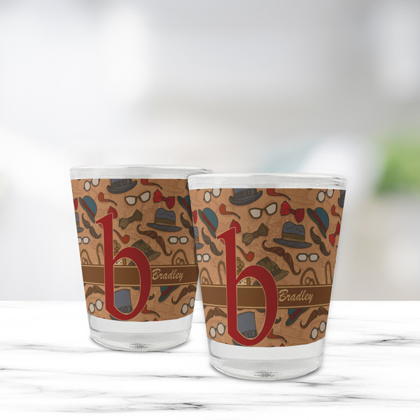 Vintage Hipster Glass Shot Glass - Standard - LIFESTYLE