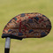 Vintage Hipster Golf Club Cover - Front
