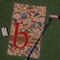 Vintage Hipster Golf Towel Gift Set (Personalized)