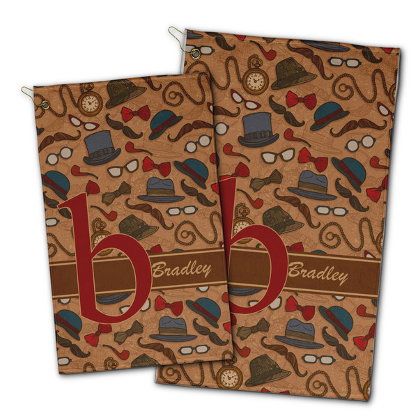 Vintage Hipster Golf Towel - PARENT (small and large)