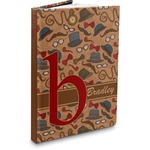 Vintage Hipster Hardbound Journal - 7.25" x 10" (Personalized)