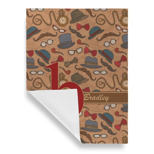 Vintage Hipster House Flags - Single Sided - FRONT FOLDED