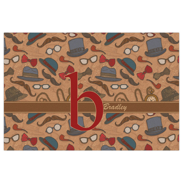 Vintage Hipster Indoor / Outdoor Rug - 2'x3' - Front Flat