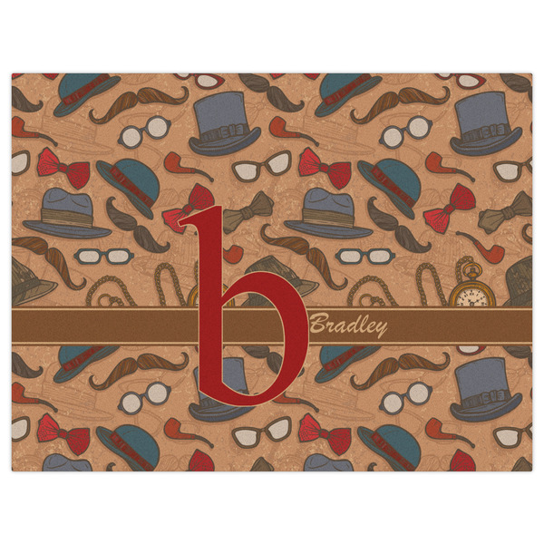 Vintage Hipster Indoor / Outdoor Rug - 6'x8' - Front Flat