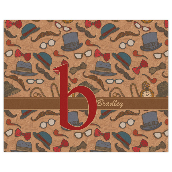 Vintage Hipster Indoor / Outdoor Rug - 8'x10' - Front Flat