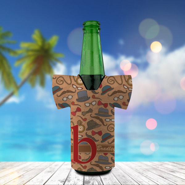 Vintage Hipster Jersey Bottle Cooler - LIFESTYLE