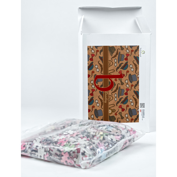 Vintage Hipster Jigsaw Puzzle 1014 Piece - Box