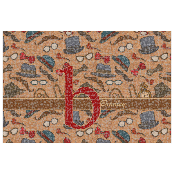 Custom Vintage Hipster Jigsaw Puzzle - 1000-piece (Personalized)