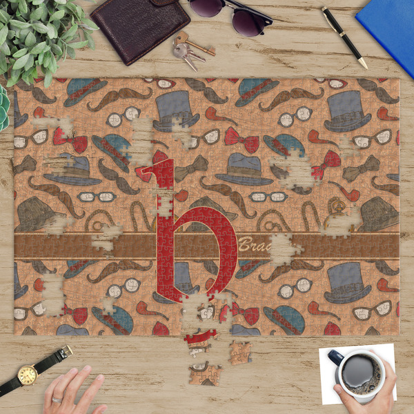 Vintage Hipster Jigsaw Puzzle 1014 Piece - In Context