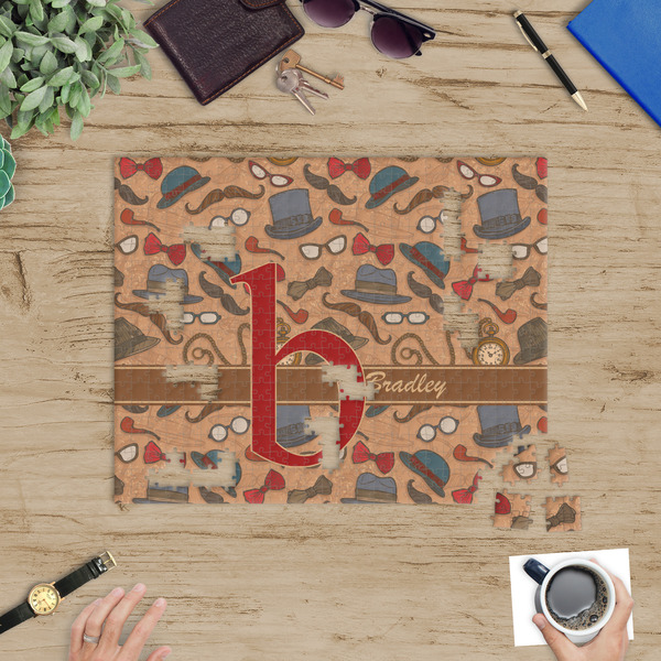 Vintage Hipster Jigsaw Puzzle 500 Piece - In Context