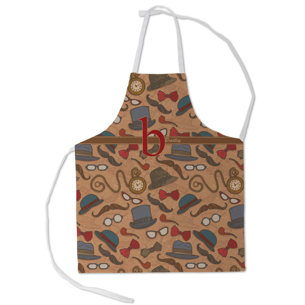 Custom Vintage Hipster Kid's Apron - Small (Personalized)
