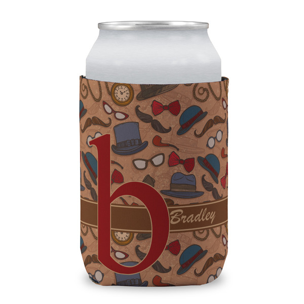 Vintage Hipster Can Sleeve