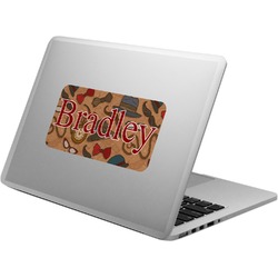 Vintage Hipster Laptop Decal (Personalized)