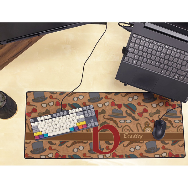 Vintage Hipster Large Gaming Mats - LIFESTYLE