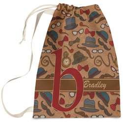Vintage Hipster Laundry Bag (Personalized)