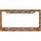 Vintage Hipster License Plate Frame - Style B (Personalized)