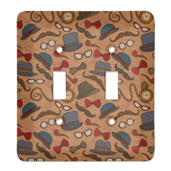 Vintage Hipster Light Switch Cover (2 Toggle Plate)