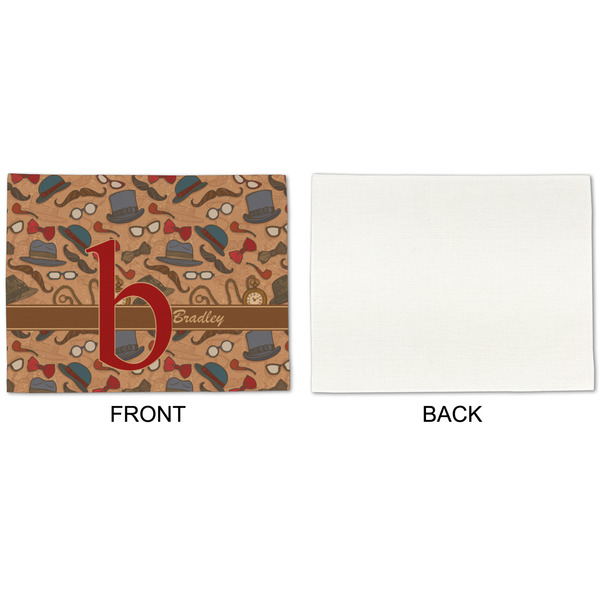 Vintage Hipster Linen Placemat - APPROVAL Single (single sided)