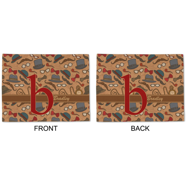 Vintage Hipster Linen Placemat - APPROVAL (double sided)