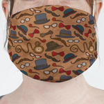 Vintage Hipster Face Mask Cover