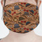 Vintage Hipster Face Mask Cover
