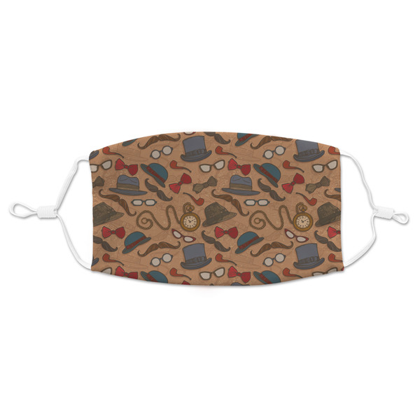 Custom Vintage Hipster Adult Cloth Face Mask - Standard
