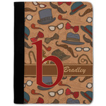 Vintage Hipster Notebook Padfolio w/ Name and Initial
