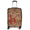 Vintage Hipster Suitcase - 24" Medium - Checked (Personalized)