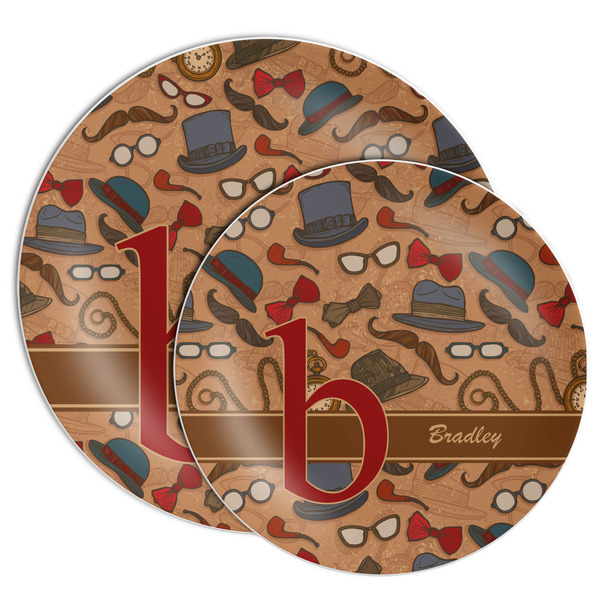 Vintage Hipster Melamine Plates - PARENT/MAIN