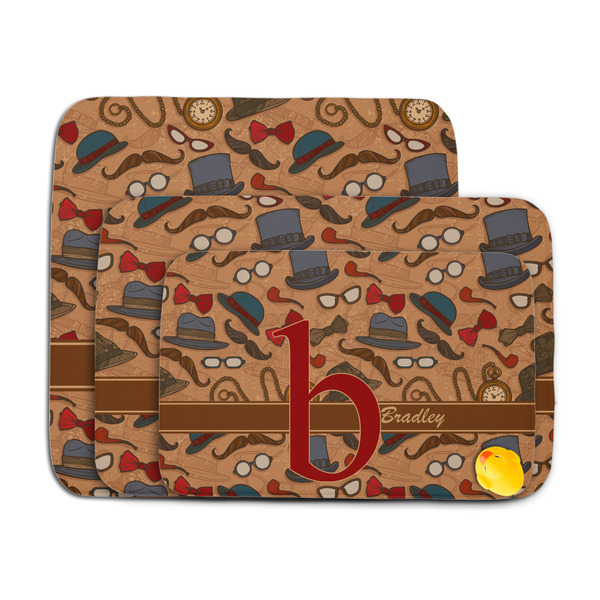 Vintage Hipster Memory Foam Bath Mat - MAIN PARENT