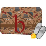 Vintage Hipster Memory Foam Bath Mat - 24"x17" (Personalized)