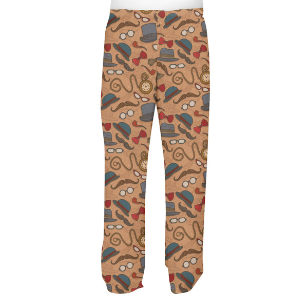 Vintage Hipster Men's Pjs Back - on model