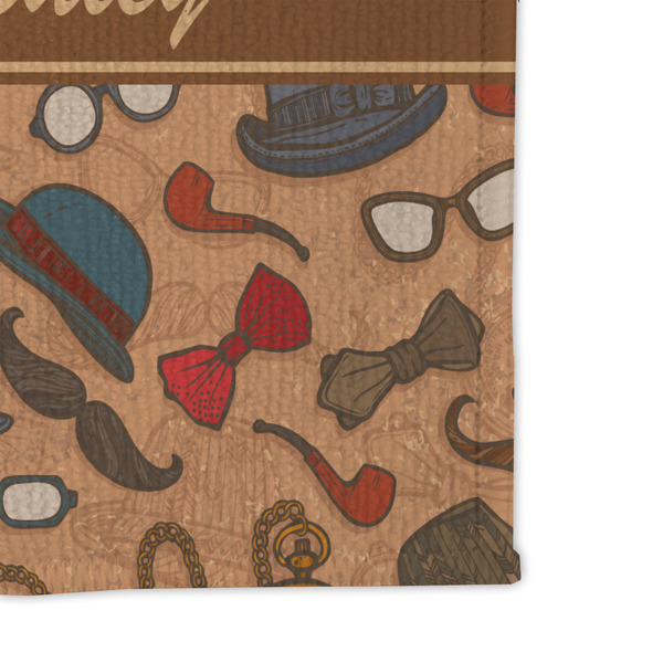 Vintage Hipster Microfiber Dish Rag - DETAIL