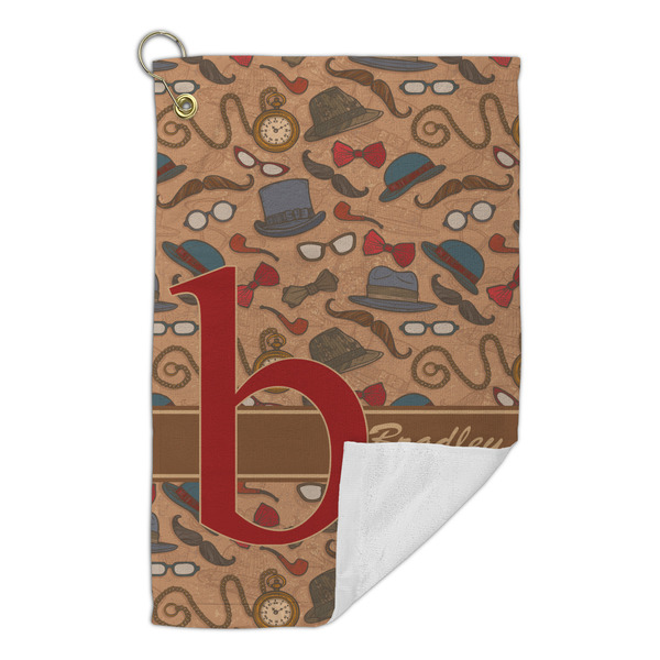 Vintage Hipster Microfiber Golf Towels Small - FRONT FOLDED