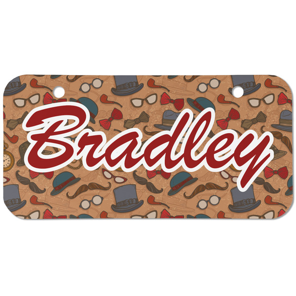 Custom Vintage Hipster Mini/Bicycle License Plate (2 Holes) (Personalized)