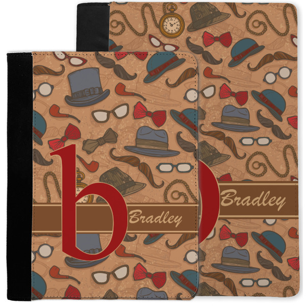 Vintage Hipster Notebook Padfolio - MAIN