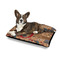 Vintage Hipster Outdoor Dog Beds - Medium - IN CONTEXT