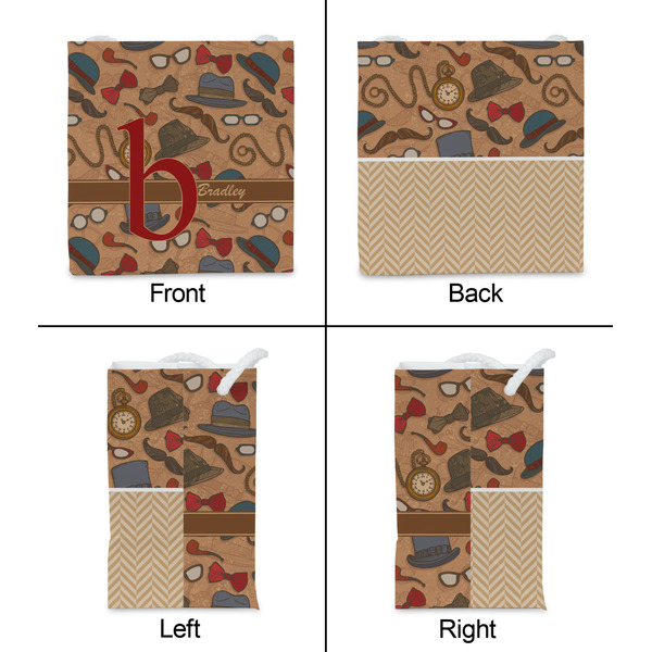 Vintage Hipster Party Favor Gift Bag - Matte - Approval