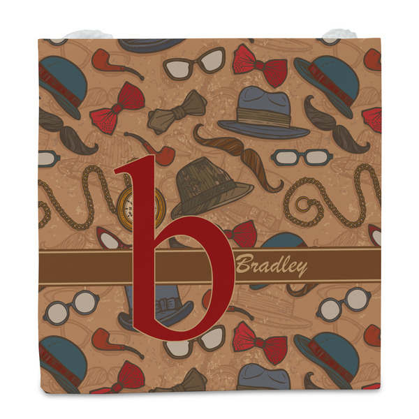 Vintage Hipster Party Favor Gift Bag - Matte - Front