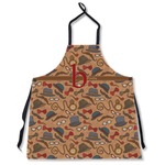 Vintage Hipster Apron Without Pockets w/ Name and Initial