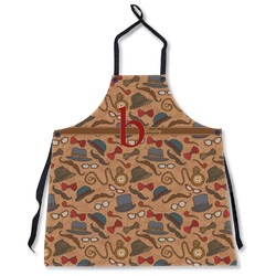 Vintage Hipster Apron Without Pockets w/ Name and Initial